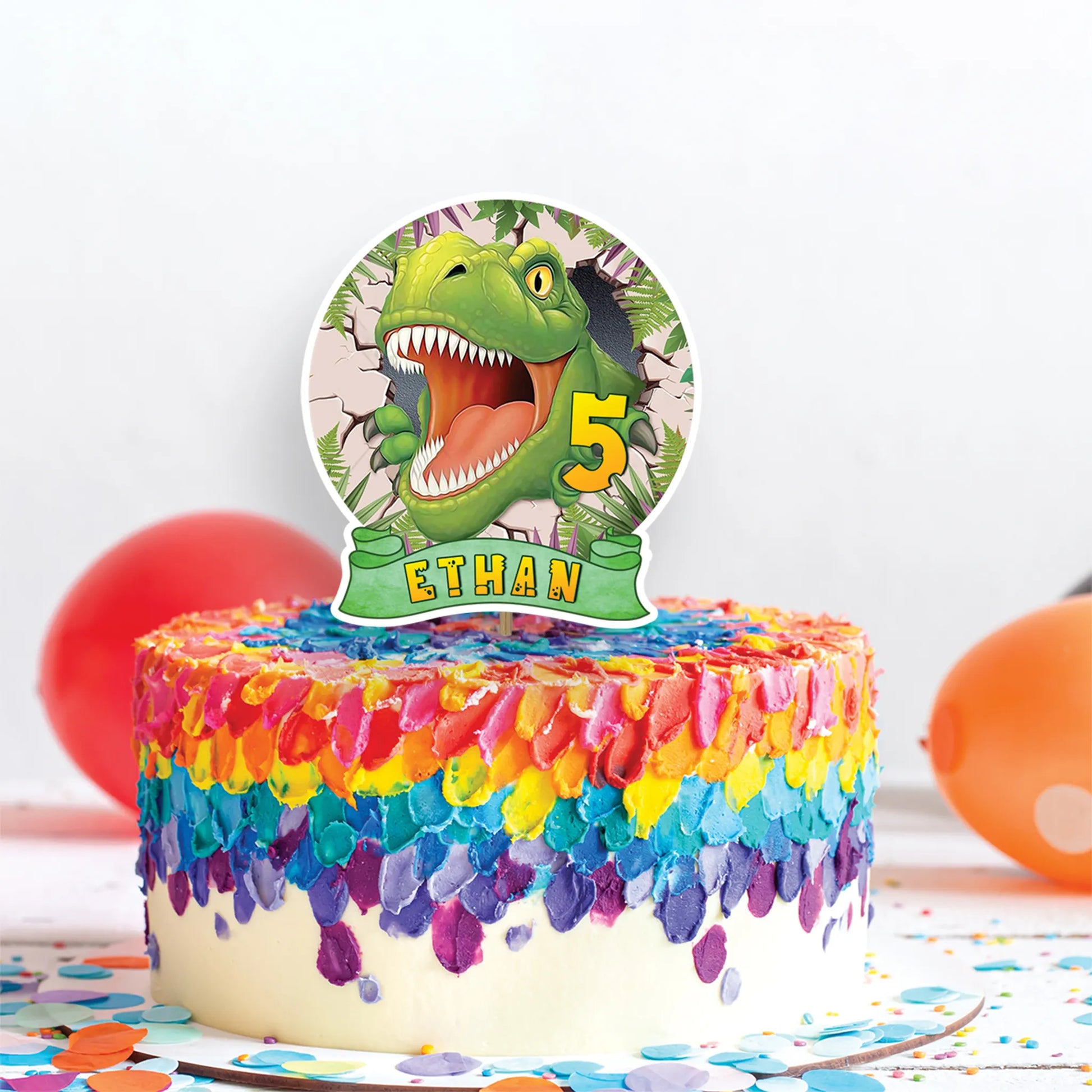 Dinosaur Birthday Decorations, Trex Party Supplies, Jurassic Park Themed, Dinosaurs Digital Template, Editable Dinosaur Image SVG PNG