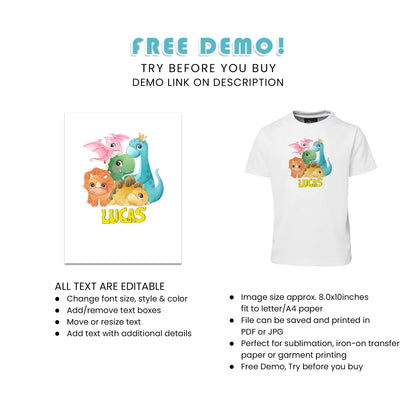 Dinosaurs for Kids T-Shirts