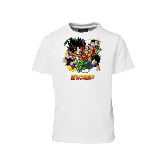 Dragon Ball themed sublimation T-Shirt