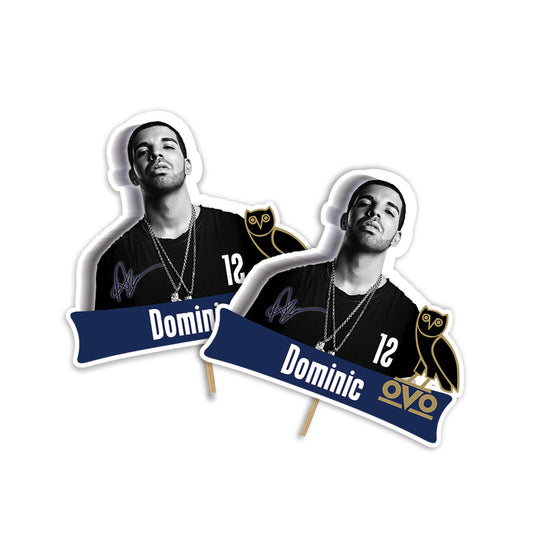 Drake Personalized Cake Toppers