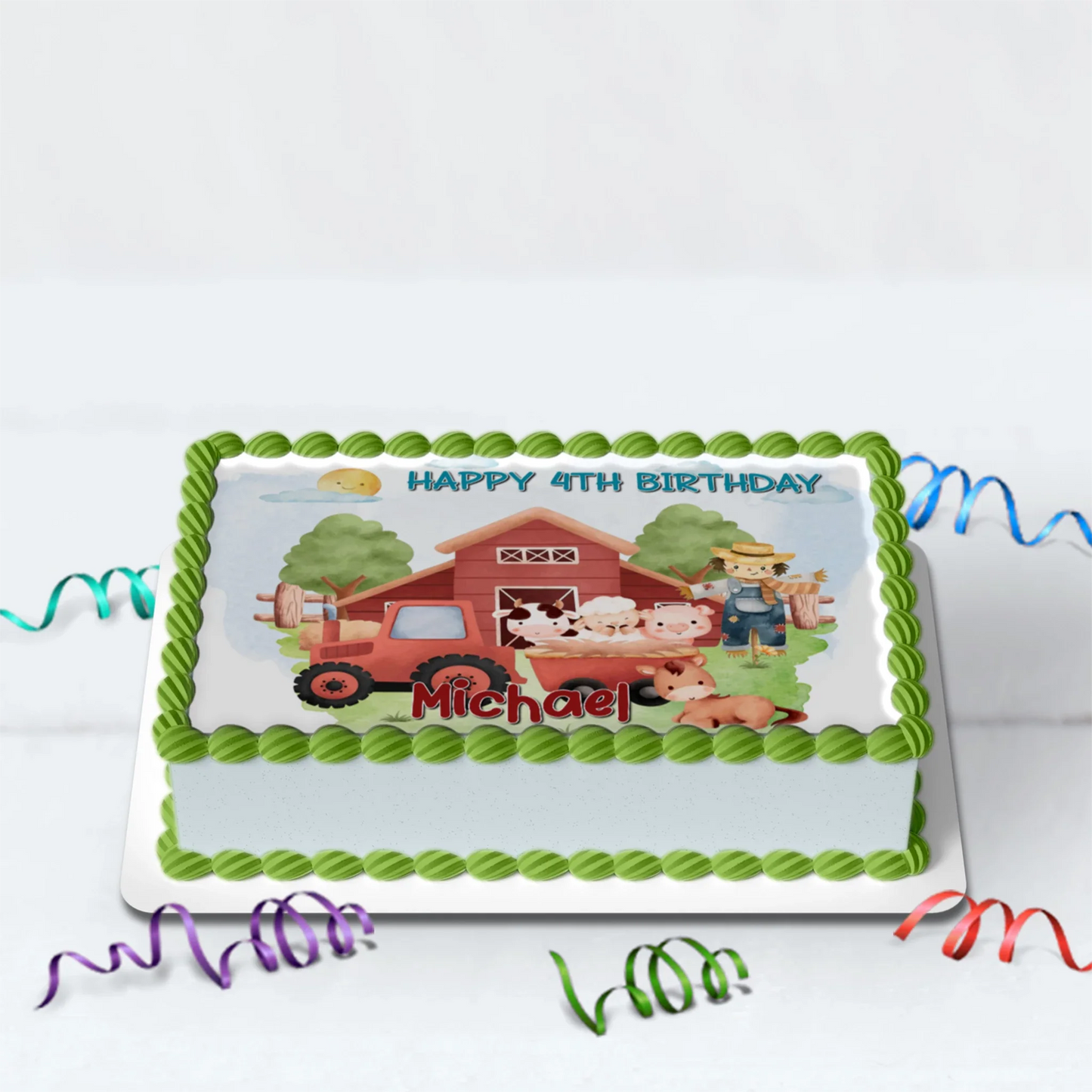 1st Birthday Birthday Decorations, Tracktor Party Supplies, Farm Animals Themed, Barn Yard Theme Digital Template, Editable Farm Animals Theme Image SVG PNG