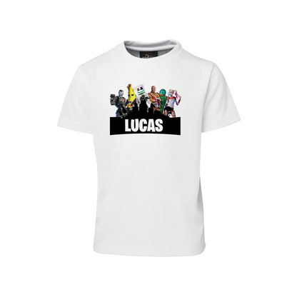 Fortnite Sublimation T-Shirt with Custom Fortnite graphics