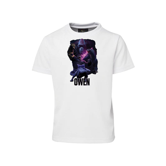 T-shirt with Godzilla vs Kong sublimation for fans to wear their favorite monsters