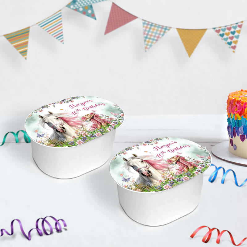 Horse Birthday Decorations, Cow girls Party Supplies, Horseshoe Themed, Horse Digital Template, Editable Horse Equestrian Image SVG PNG