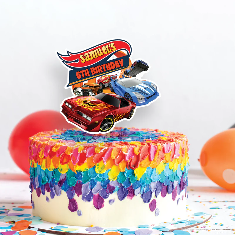Hot Wheels Birthday Decorations, Hot Wheels Party Supplies, Cars & Tracks Set Themed, Hot Wheels Digital Template, Editable Hot Wheels Cars Image SVG PNG