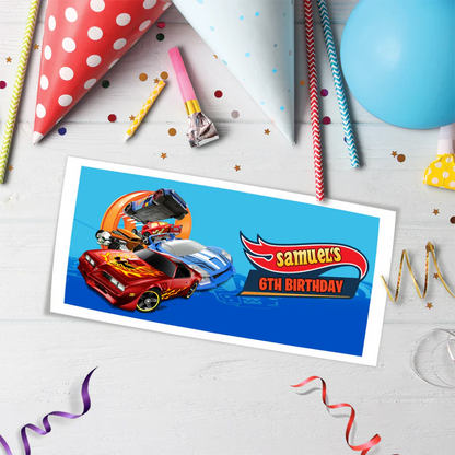 Hot Wheels Birthday Decorations, Hot Wheels Party Supplies, Cars & Tracks Set Themed, Hot Wheels Digital Template, Editable Hot Wheels Cars Image SVG PNG