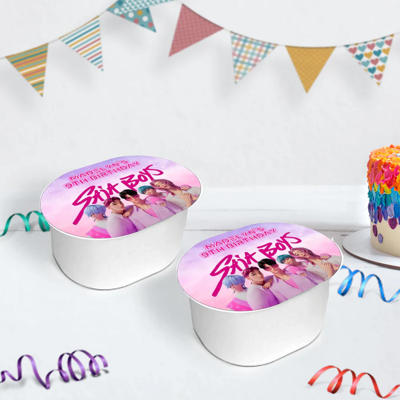 Saja Boys Birthday Decorations, Kpop Demon Hunters Party Supplies, Huntrix Themed, Huntrix Saja Boys Digital Template, Editable Huntrix vs Saja Boys Image SVG PNG