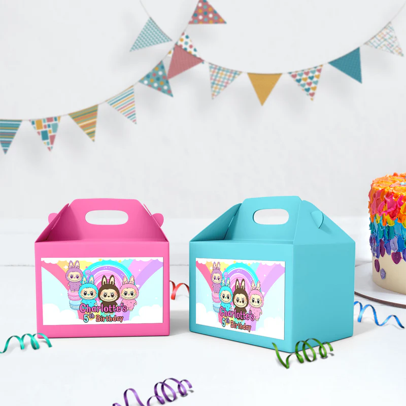 Labubu the monsters Birthday Decorations, Labubu Party Supplies, Labubu Themed, Labubu Digital Template, Editable Labubu Image SVG PNG