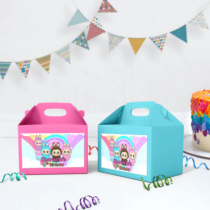 Labubu the monsters Birthday Decorations, Labubu Party Supplies, Labubu Themed, Labubu Digital Template, Editable Labubu Image SVG PNG