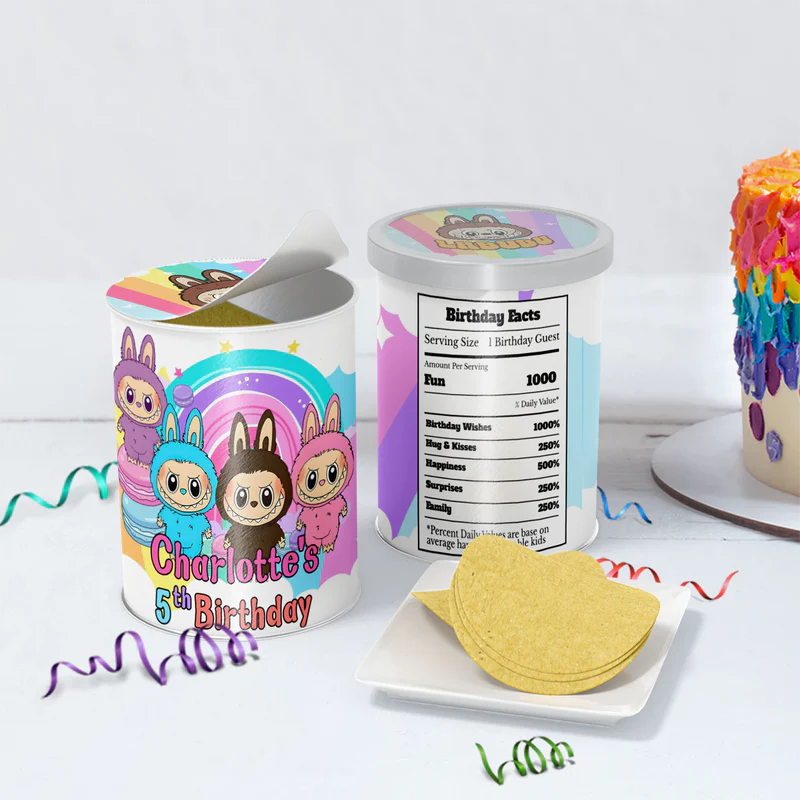 Labubu the monsters Birthday Decorations, Labubu Party Supplies, Labubu Themed, Labubu Digital Template, Editable Labubu Image SVG PNG