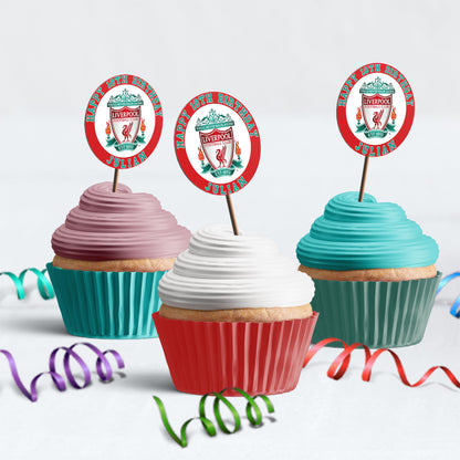 Liverpool FC Birthday Decorations, Premier League Club Party Supplies, The Reds, Liverpool Football Club, Liverpool FC SVG