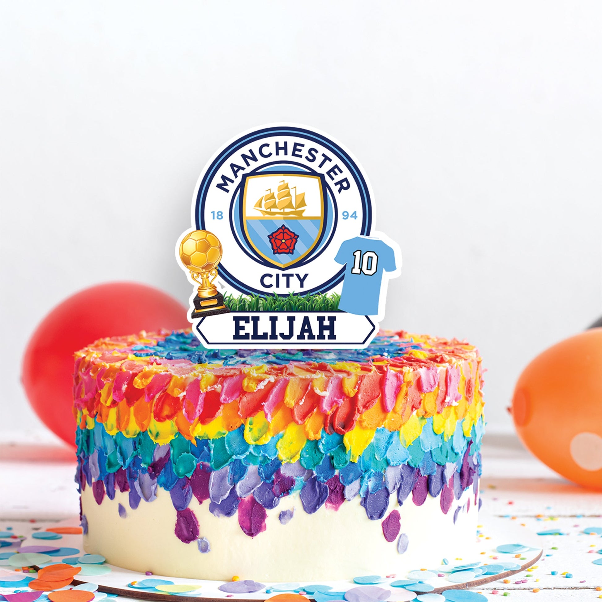 Man City FC Birthday Decorations, Premier League Club Party Supplies, The Blues, The Cityzens , Manchester City FC SVG