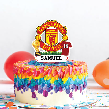 MU FC Birthday Decorations, Premier League Club Party Supplies, Man Utd FC, The Red Devils, Manchester United FC SVG