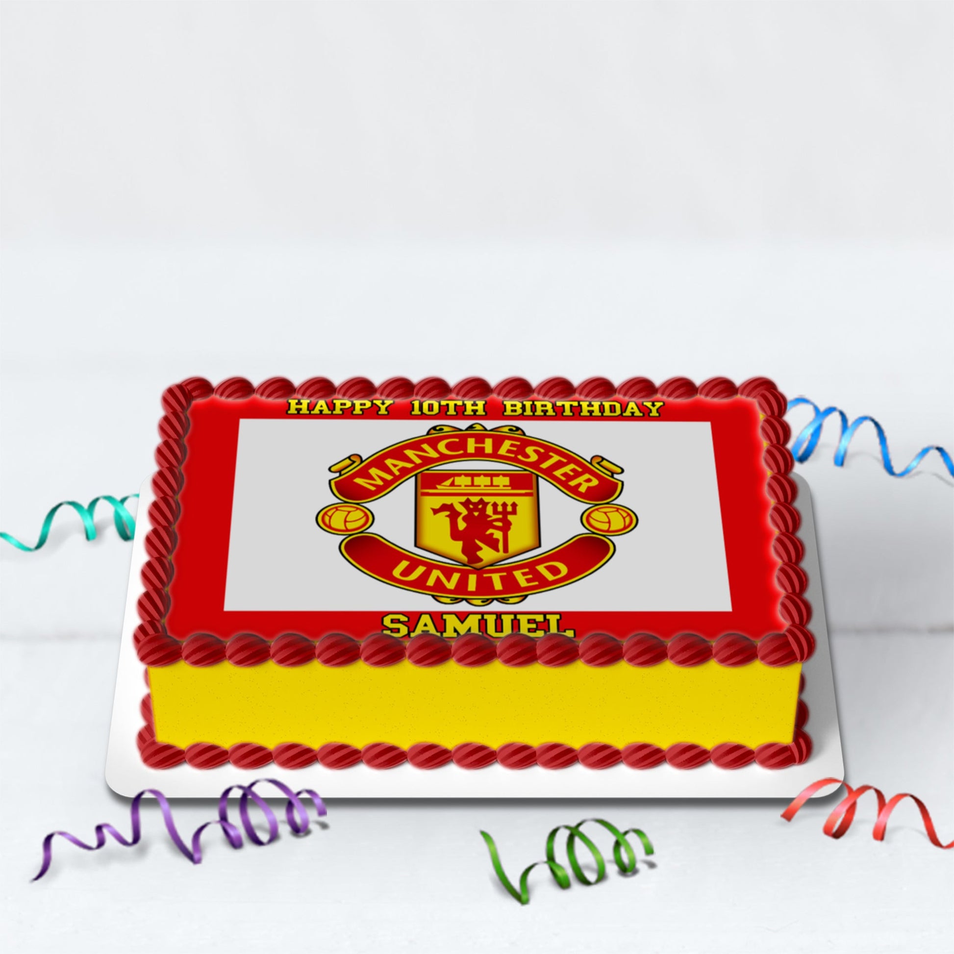 MU FC Birthday Decorations, Premier League Club Party Supplies, Man Utd FC, The Red Devils, Manchester United FC SVG