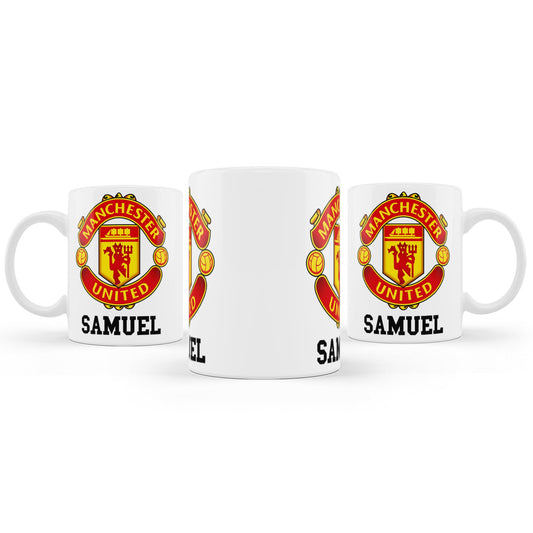 Sublimation mug with Manchester United FC theme