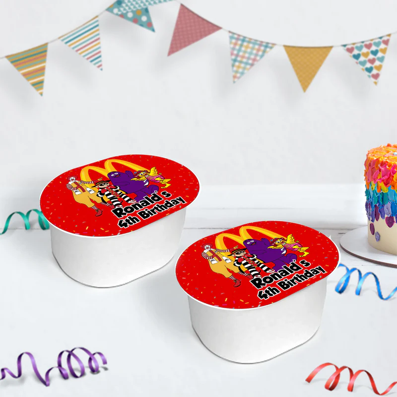 McDonalds Birthday Decorations, Big Mac Party Supplies, McDonalds Themed, McDonalds Digital Template, Editable McDonalds Image SVG PNG