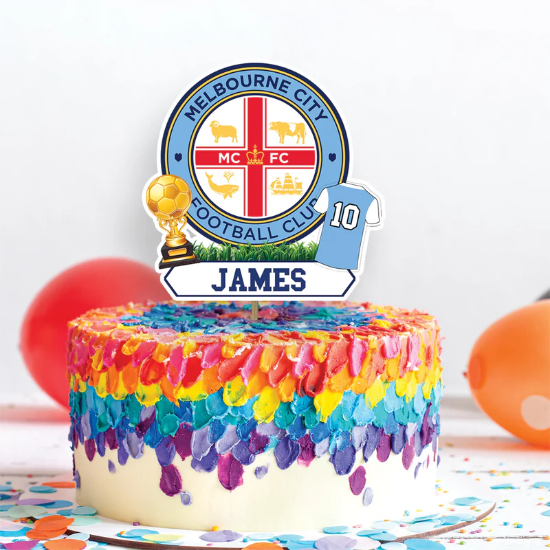 Melbourne FC Birthday Decorations, AFL Football Party Supplies, Australian Football Themed, Melbourne FC Digital Template, Editable Melbourne FC Image SVG PNG