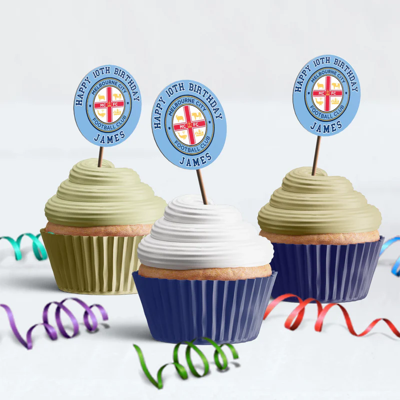Melbourne FC Birthday Decorations, AFL Football Party Supplies, Australian Football Themed, Melbourne FC Digital Template, Editable Melbourne FC Image SVG PNG
