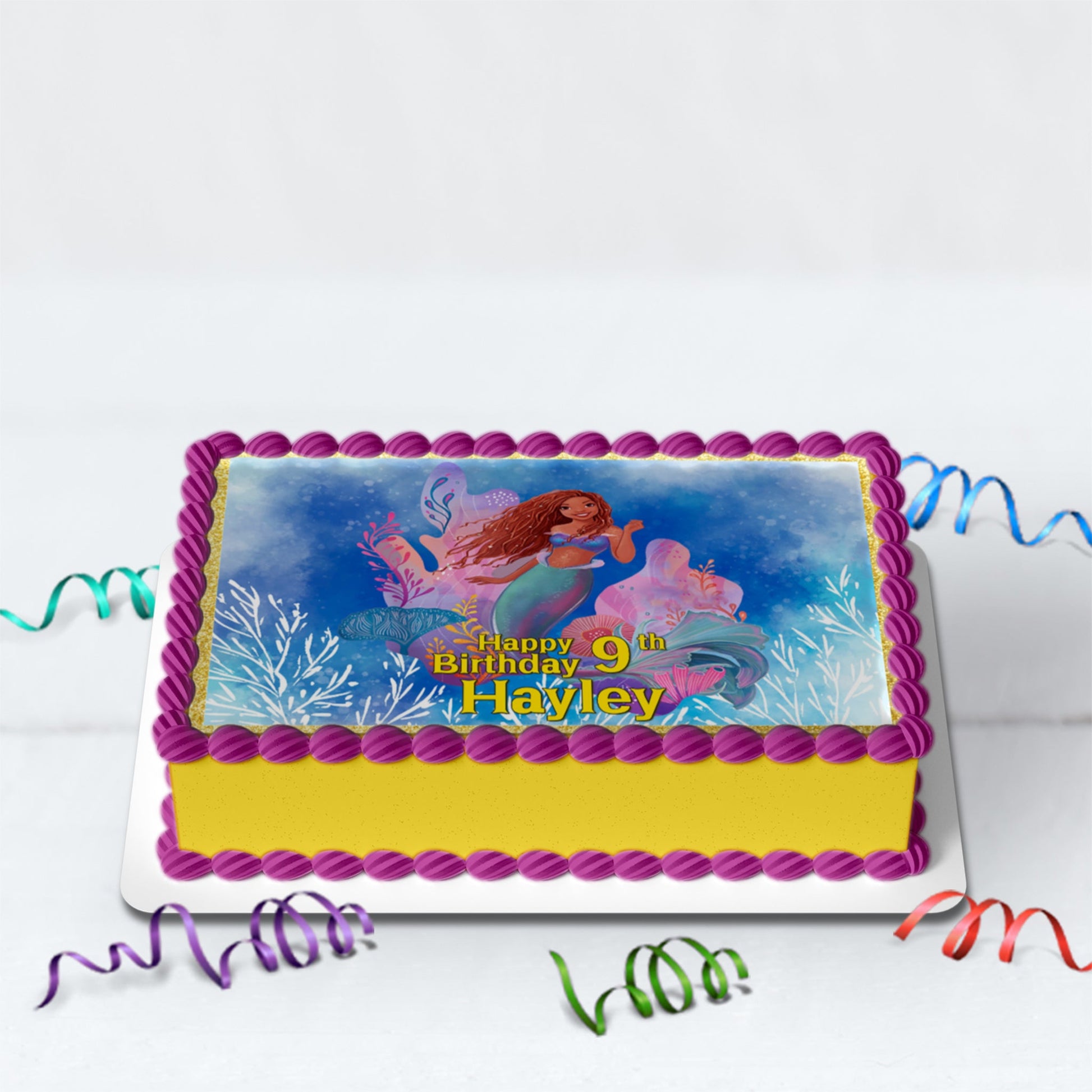 The Little Mermaid Birthday Decorations, Ariel Party Supplies, Disney Ariel, Prince Eric & Ariel, Mermaid SVG