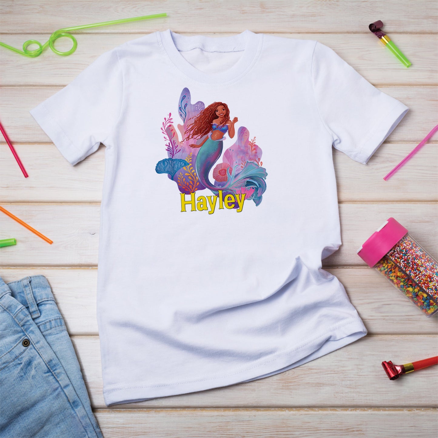 The Little Mermaid Birthday Decorations, Ariel Party Supplies, Disney Ariel, Prince Eric & Ariel, Mermaid SVG