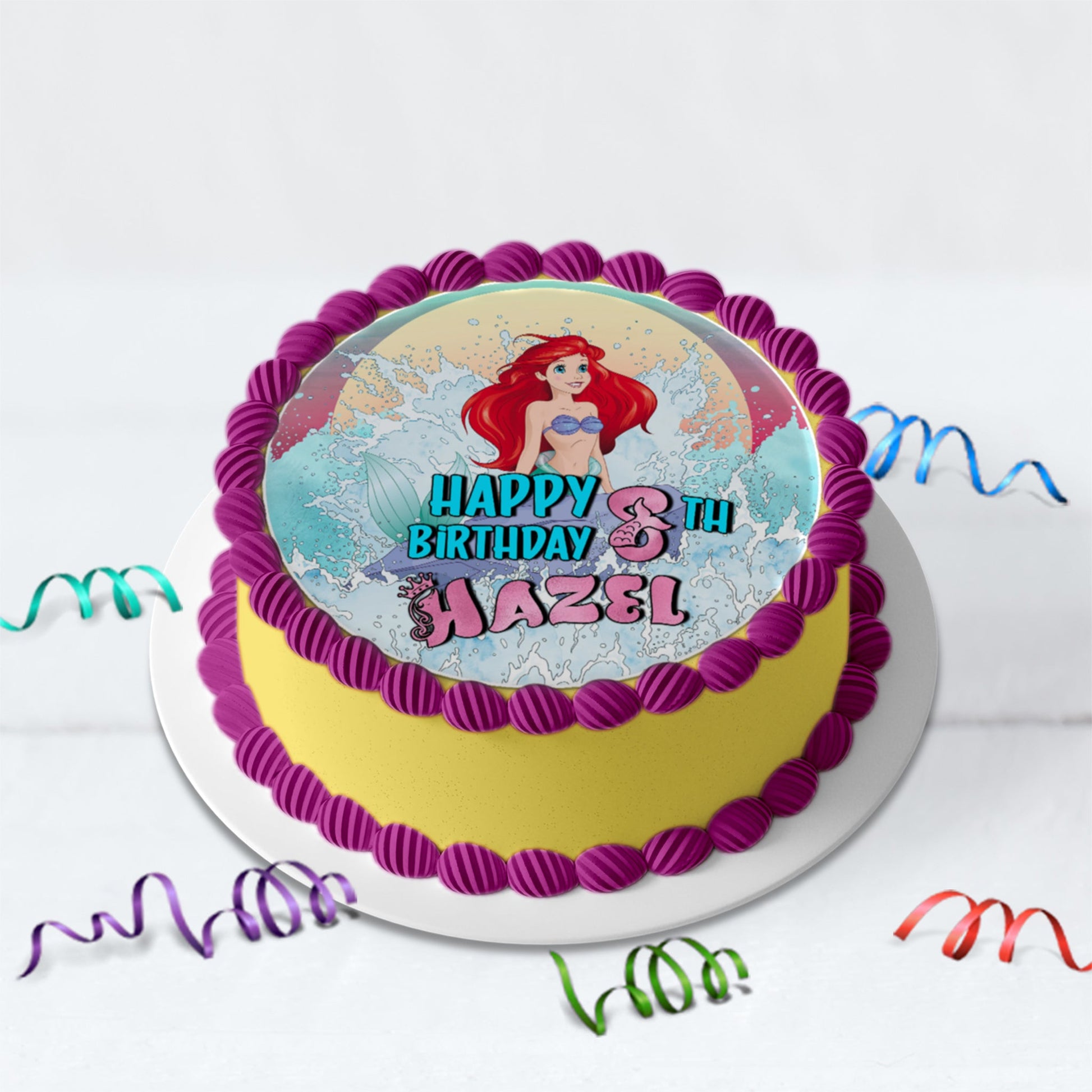 The Little Mermaid Birthday Decorations, Ariel Party Supplies, Disney Ariel, Prince Eric & Ariel, Mermaid SVG