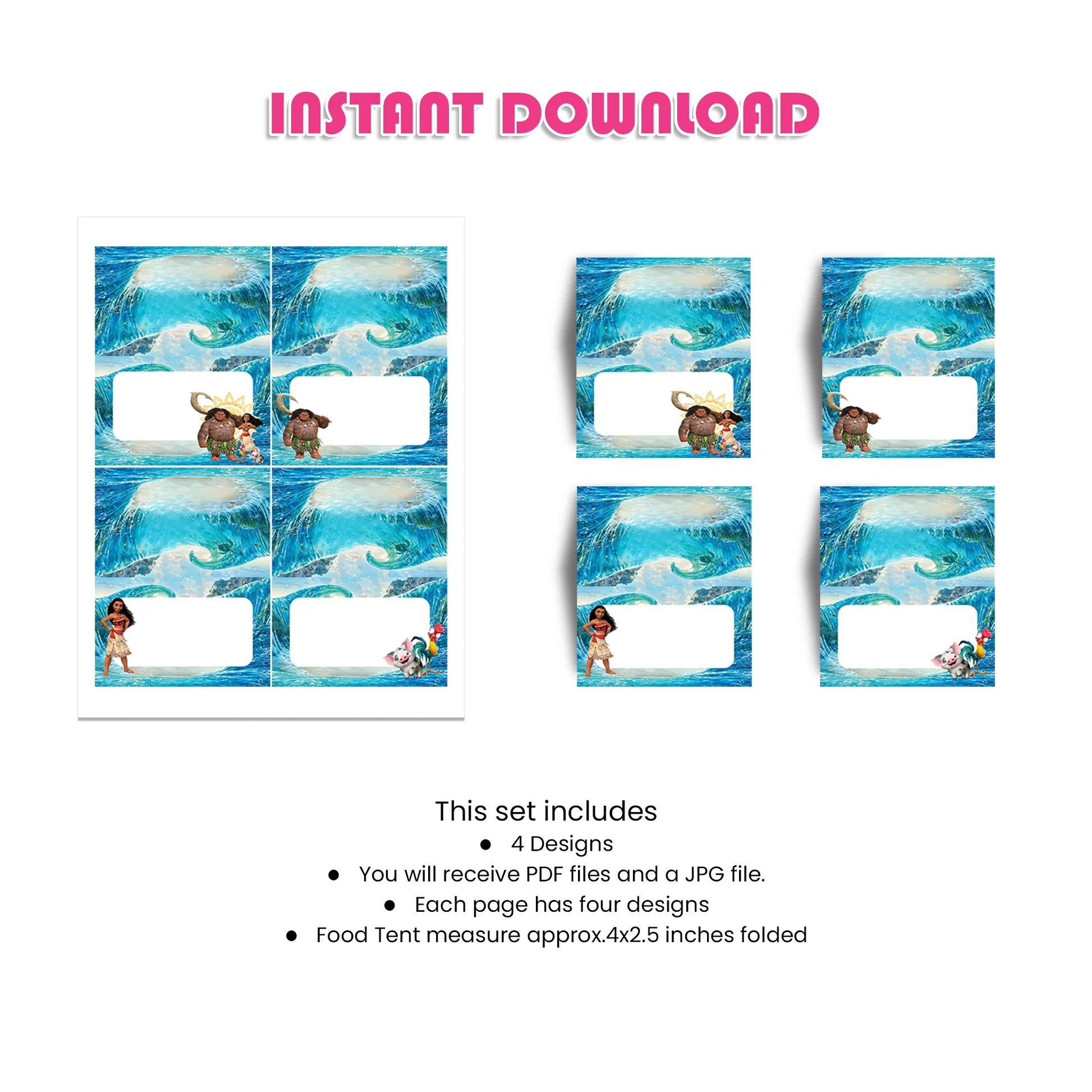 moana-food-cards-custom-food-labels-for-party-buffets-partydaz for Free Printable Moana Water Bottle Labels Moana Food Cards - Custom Food Labels for Party Buffets – PartyDaz for Free Printable Moana Water Bottle Labels