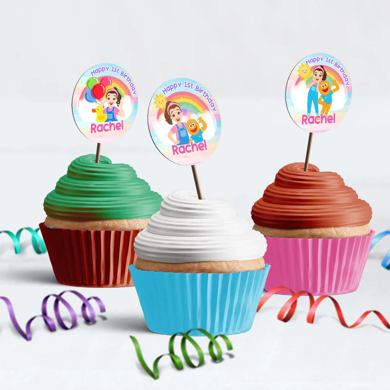 Ms Rachel Birthday Decorations, Toddler Learning Party Supplies, Baby Learning Themed, Learn to Talk Digital Template, Editable Ms Rachel Toddler Learning Image SVG PNG