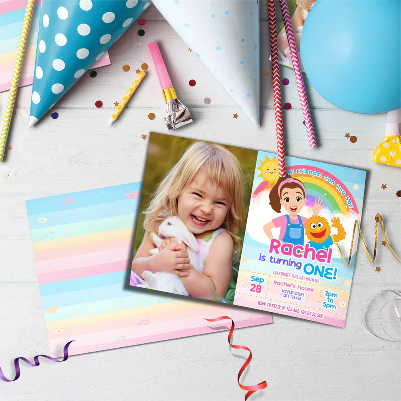 Ms Rachel Birthday Decorations, Toddler Learning Party Supplies, Baby Learning Themed, Learn to Talk Digital Template, Editable Ms Rachel Toddler Learning Image SVG PNG