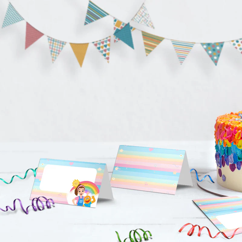 Ms Rachel Birthday Decorations, Toddler Learning Party Supplies, Baby Learning Themed, Learn to Talk Digital Template, Editable Ms Rachel Toddler Learning Image SVG PNG