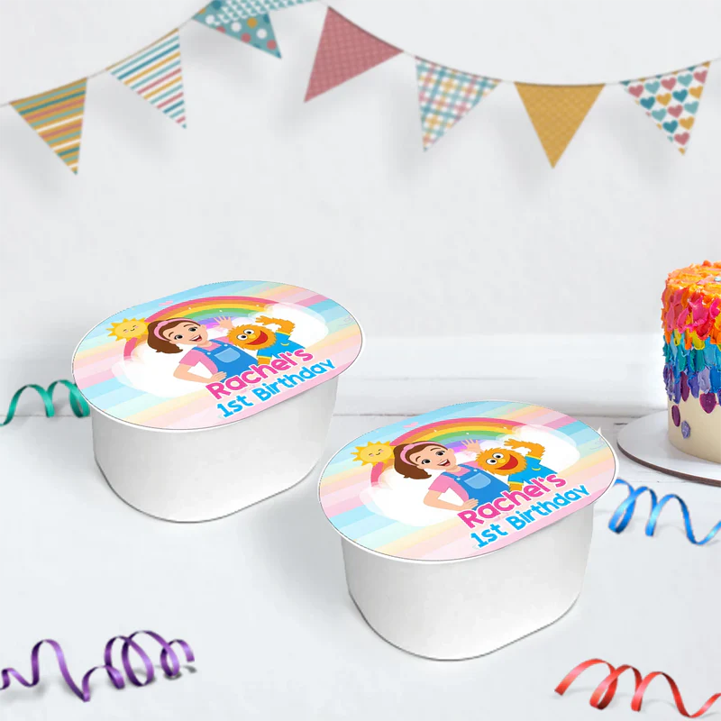 Ms Rachel Birthday Decorations, Toddler Learning Party Supplies, Baby Learning Themed, Learn to Talk Digital Template, Editable Ms Rachel Toddler Learning Image SVG PNG
