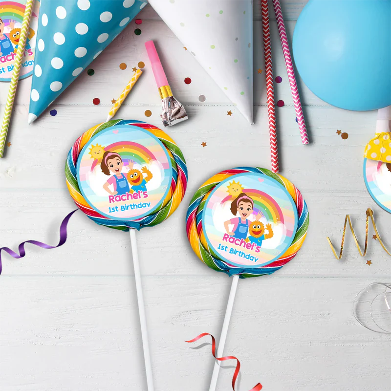 Ms Rachel Birthday Decorations, Toddler Learning Party Supplies, Baby Learning Themed, Learn to Talk Digital Template, Editable Ms Rachel Toddler Learning Image SVG PNG
