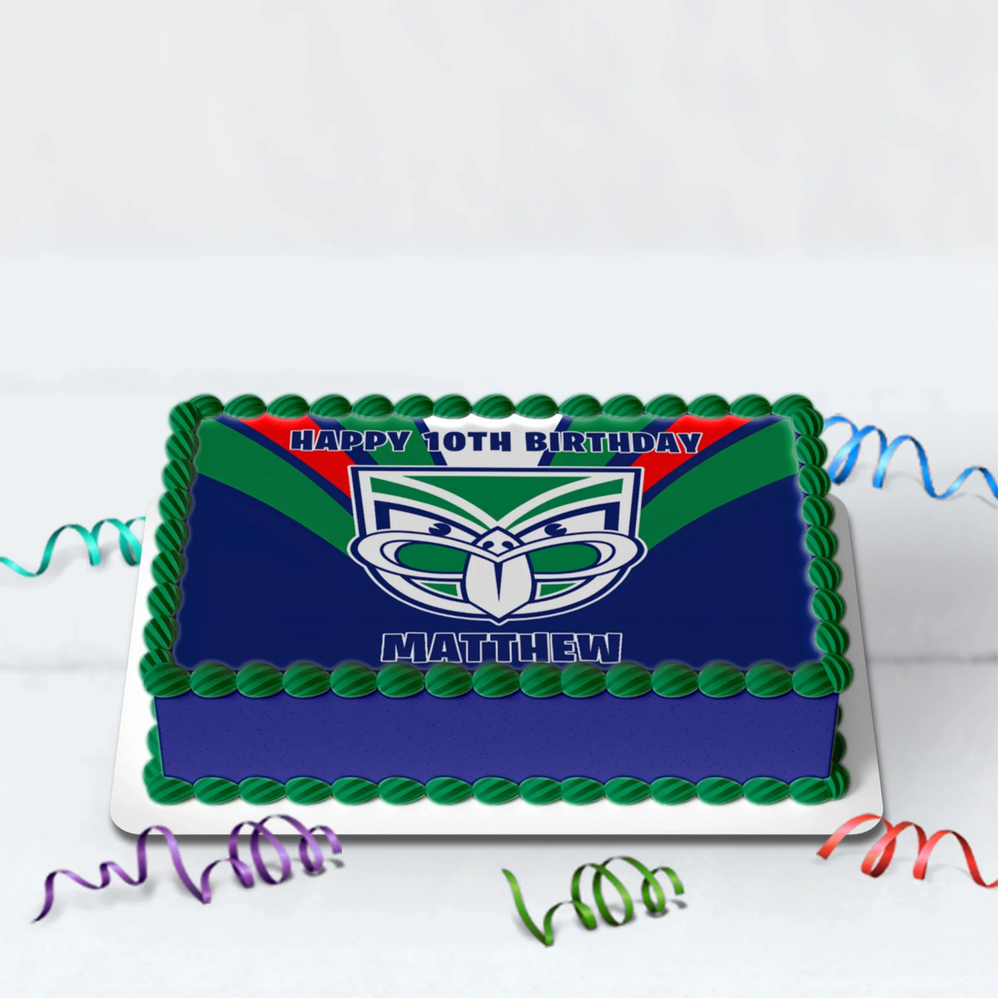 Warriors Kiwi Birthday Decorations, NZ Rugby League Party Supplies, NZ Rugby Warriors Themed, NRL NZ Warriors Digital Template, Editable NZ Warriors Image SVG PNG