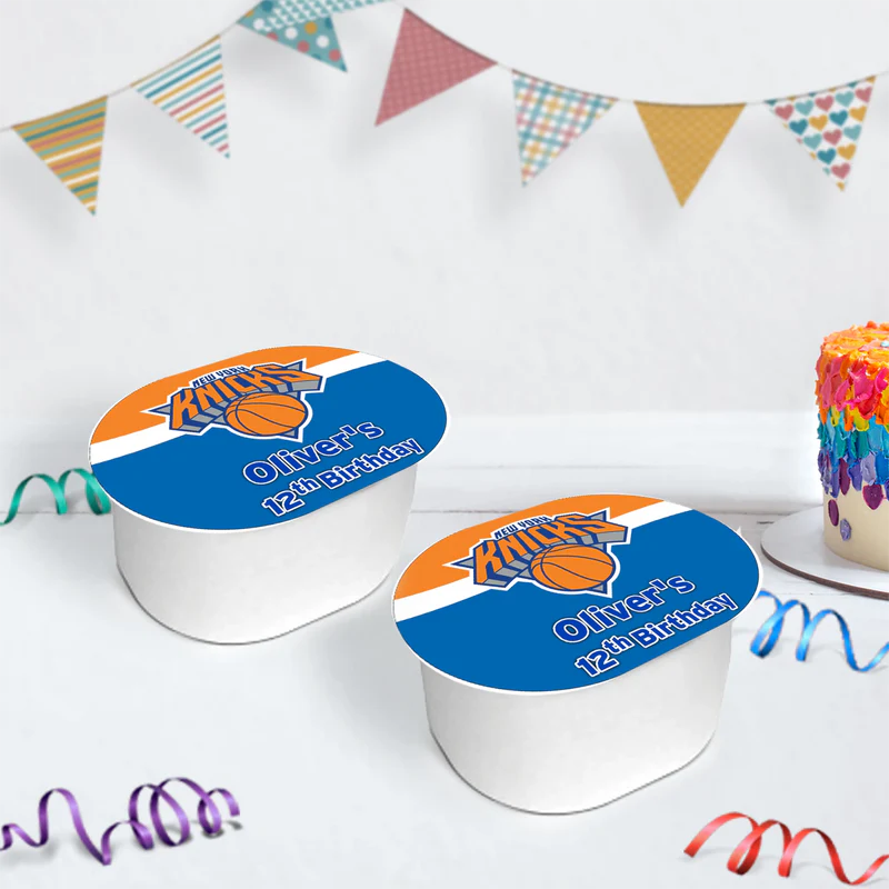 New York Knicks Birthday Decorations, NBA Team Party Supplies, NBA Basketball Team Themed, NewYork Knicks Digital Template, Editable New York Knicks Image SVG PNG