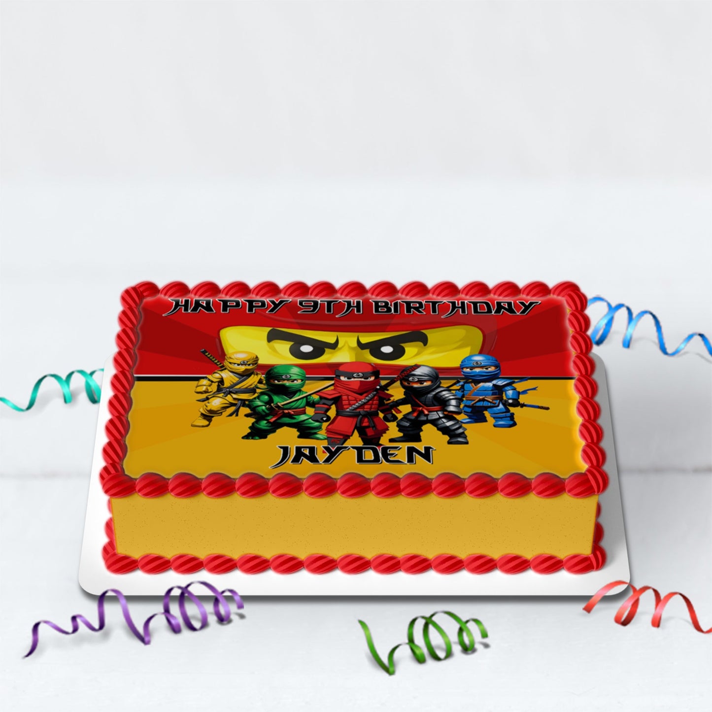 Ninjago Birthday Decorations, Lego Ninja Party Supplies, Ninja, Ninja Lego, Ninja Figure SVG