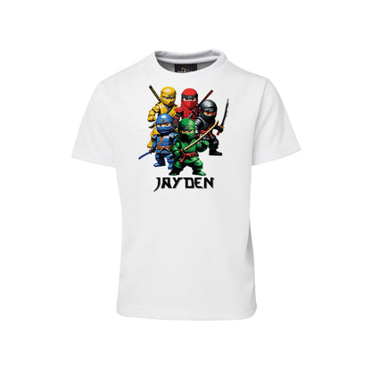 Ninja Figure themed sublimation T-Shirt