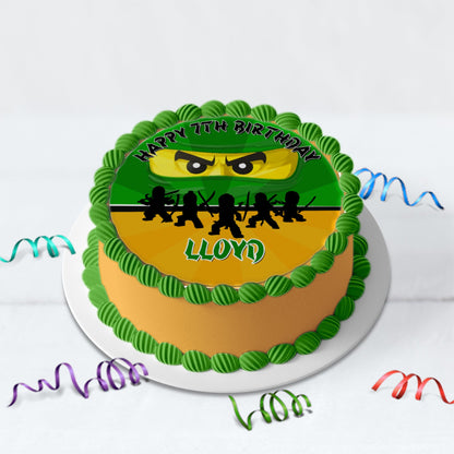 Ninjago Birthday Decorations, Lego Ninja Party Supplies, Ninjago Themed, Ninja Lego Digital Template, Editable Ninjago Image SVG PNG