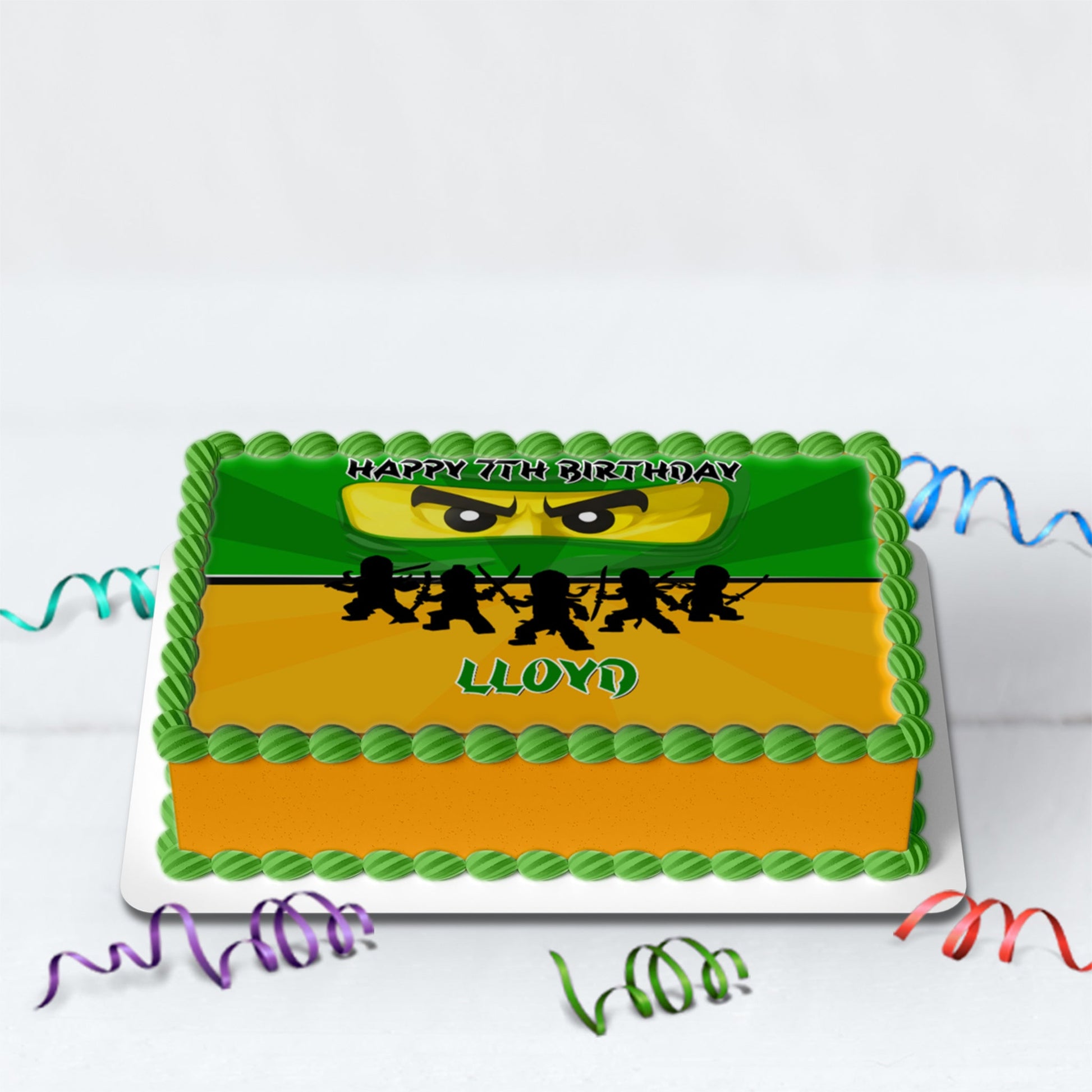 Ninjago Birthday Decorations, Lego Ninja Party Supplies, Ninjago Themed, Ninja Lego Digital Template, Editable Ninjago Image SVG PNG