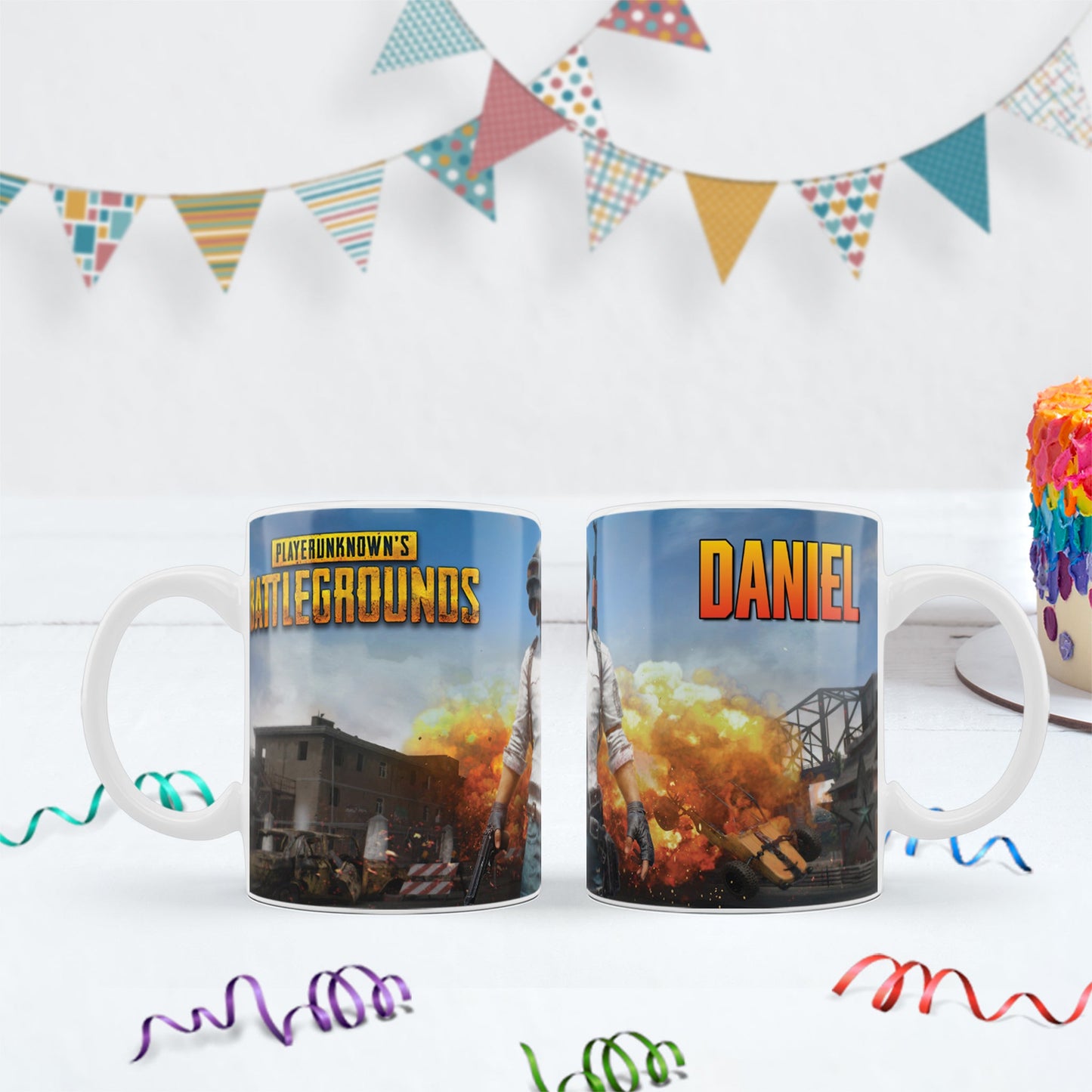 PUBG Birthday Decorations, Battle Royale Party Supplies, PUBG BattleGrounds Themed, PUBG Battle Royale Game Digital Template, Editable PUBG Battlegrounds Image SVG PNG