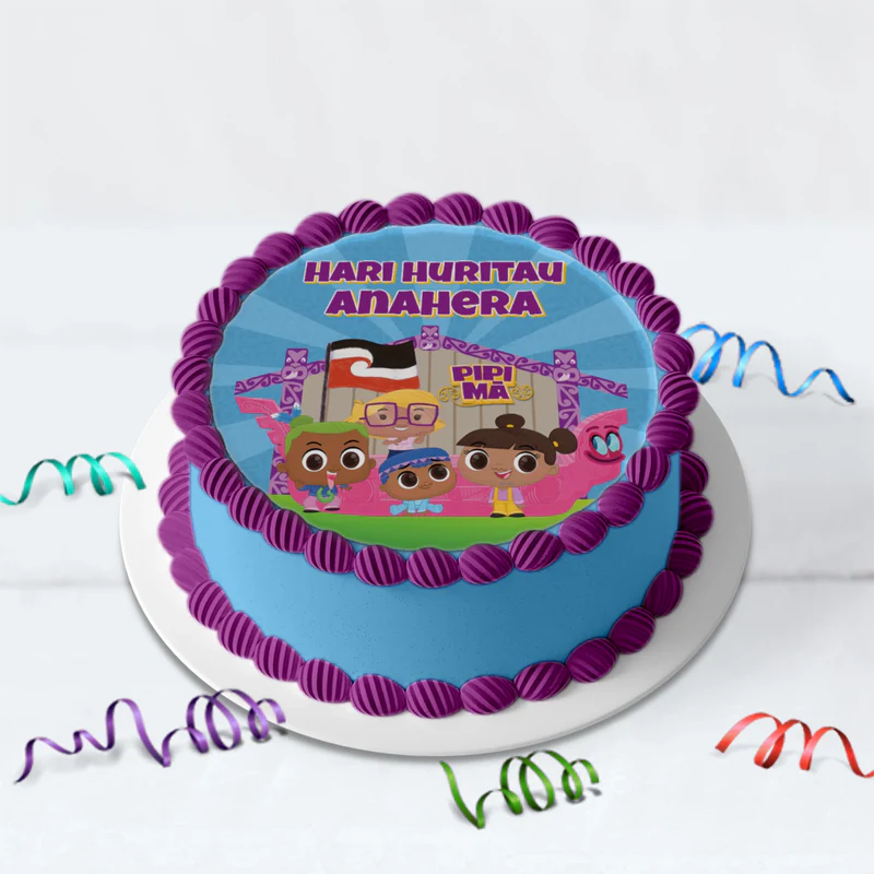 Pipi Ma Birthday Decorations, Pitau, Haumi Party Supplies, Potiki, Totiki Themed, Te Reo Maori Digital Template, Editable Pipi Ma Image SVG PNG
