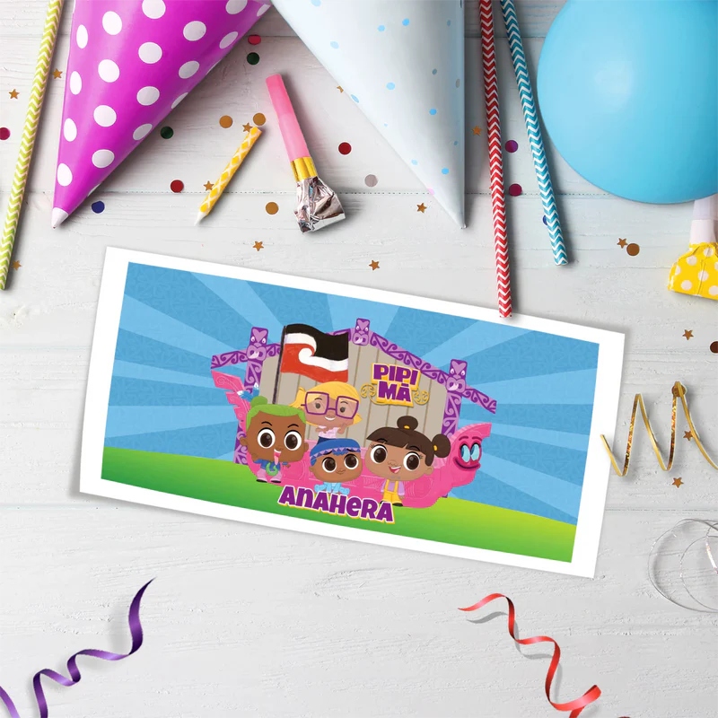 Pipi Ma Birthday Decorations, Pitau, Haumi Party Supplies, Potiki, Totiki Themed, Te Reo Maori Digital Template, Editable Pipi Ma Image SVG PNG