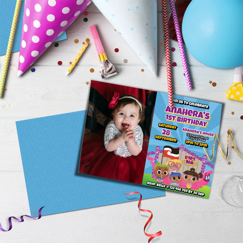 Pipi Ma Birthday Decorations, Pitau, Haumi Party Supplies, Potiki, Totiki Themed, Te Reo Maori Digital Template, Editable Pipi Ma Image SVG PNG