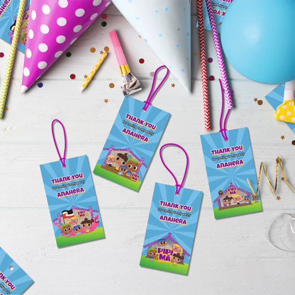 Pipi Ma Birthday Decorations, Pitau, Haumi Party Supplies, Potiki, Totiki Themed, Te Reo Maori Digital Template, Editable Pipi Ma Image SVG PNG