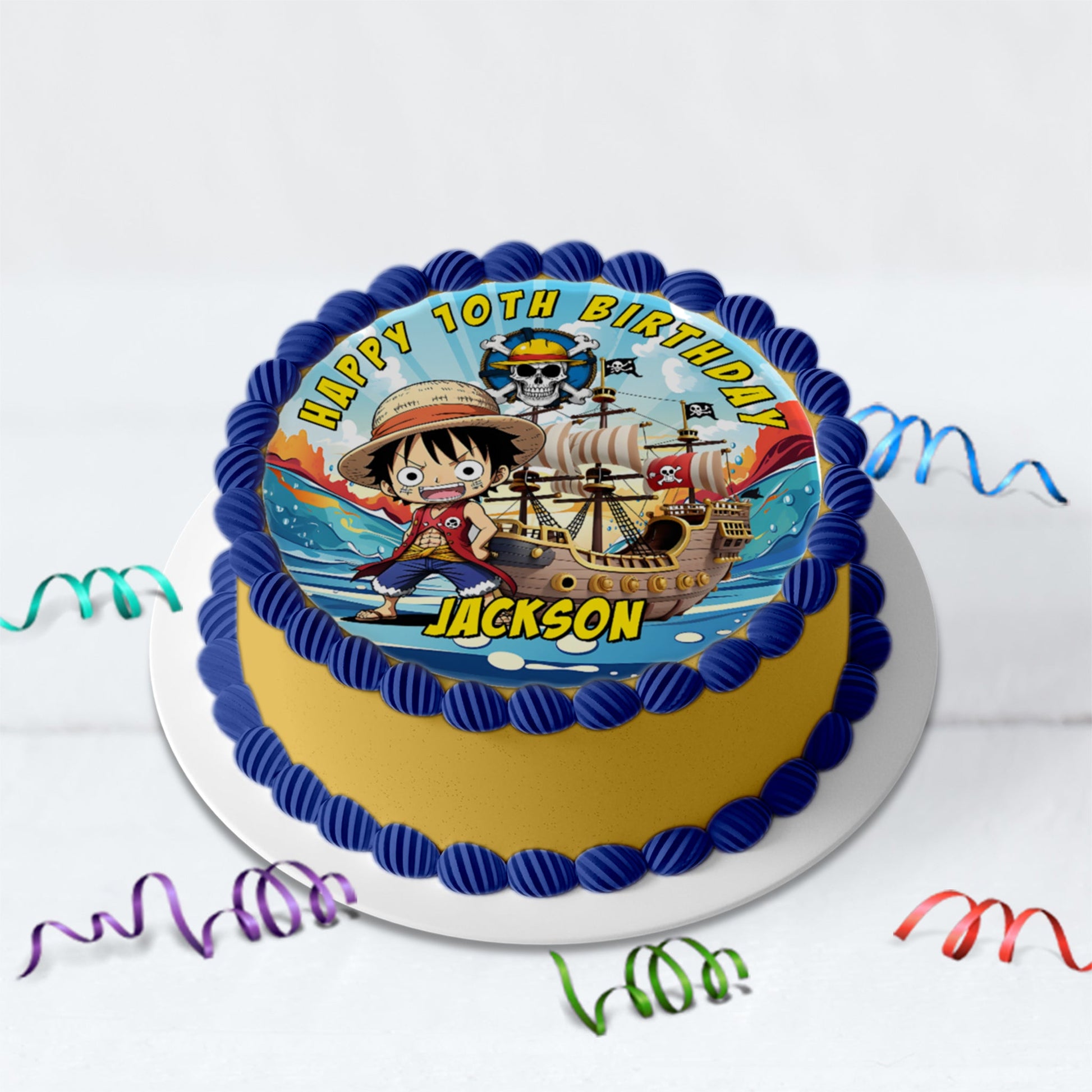 One Piece Birthday Decorations, One Piece Manga Series Party Supplies, Monkey D. luffy, One Piece Anime, One Piece SVG