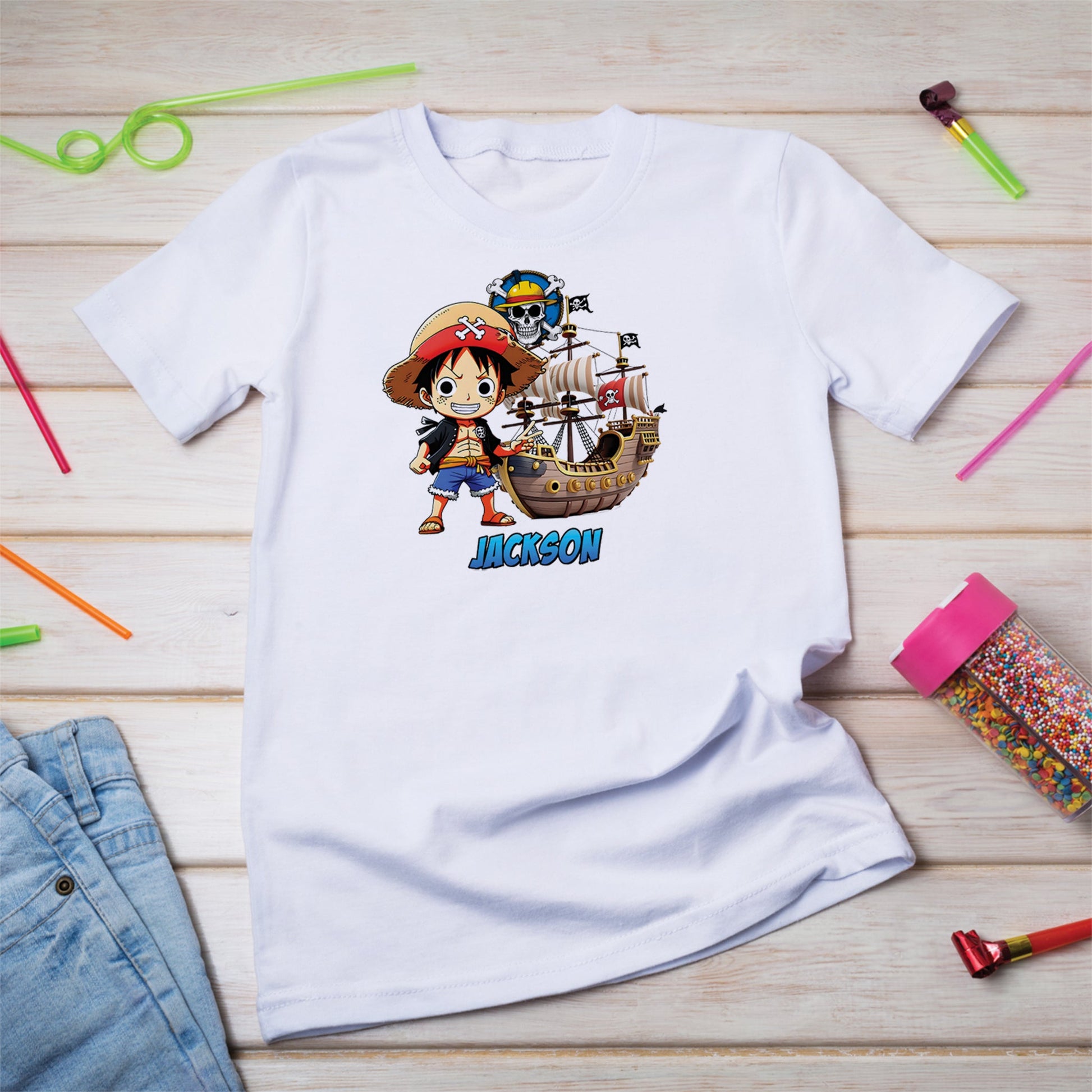 One Piece Birthday Decorations, One Piece Manga Series Party Supplies, Monkey D. luffy Themed, One Piece Anime Digital Template, Editable One Piece Image SVG PNG