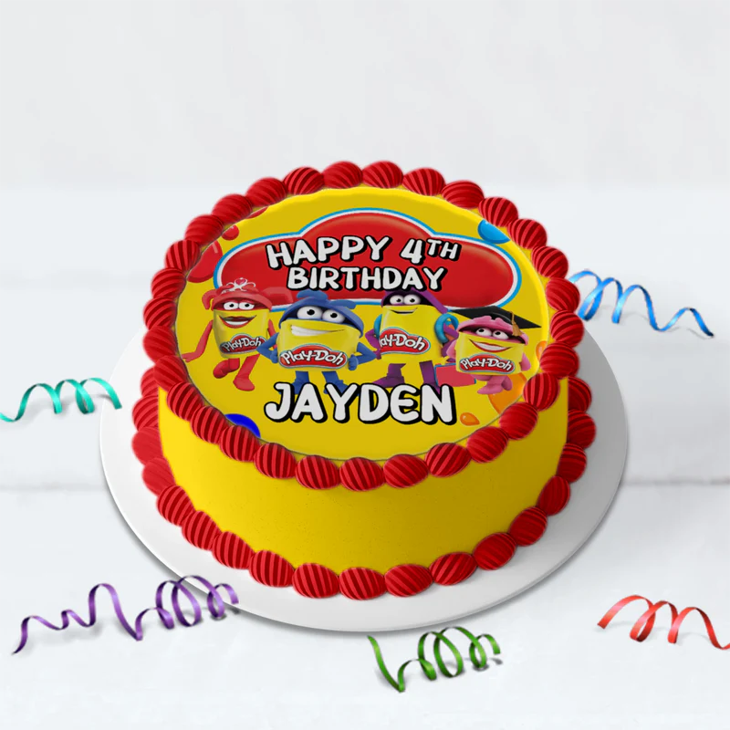 Play-Doh Birthday Decorations, Playdoh Party Supplies, Play Doh Themed, Toys Digital Template, Editable Play Doh Image SVG PNG