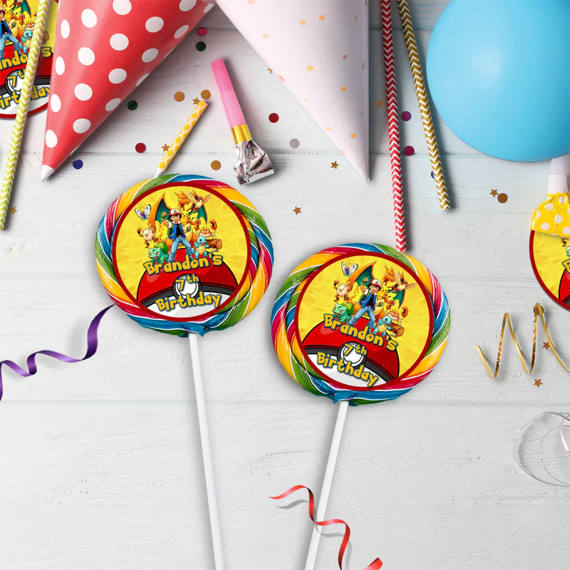 Pokemon Birthday Decorations, Anime Party Supplies, Pocket Monster Themed, Pokemon Digital Template, Editable Pokemon Image SVG PNG