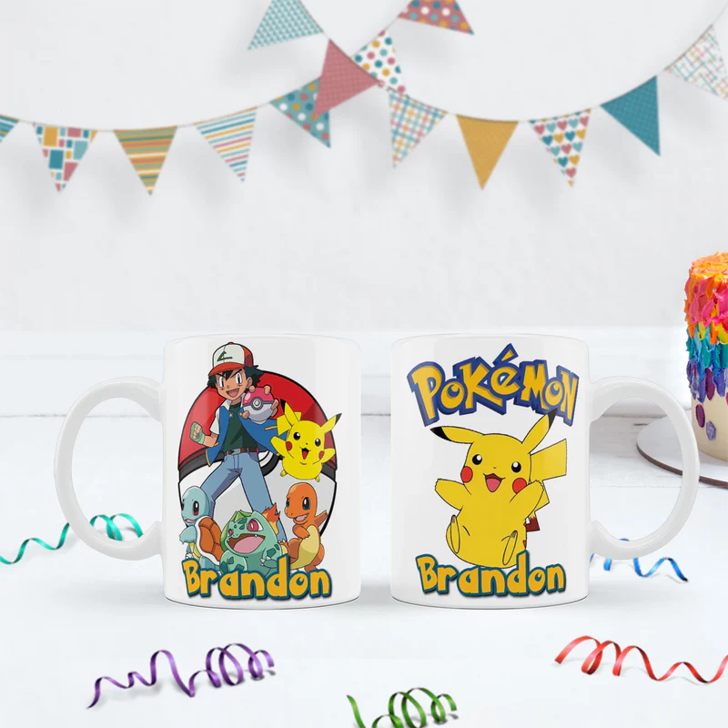 Pokemon Birthday Decorations, Anime Party Supplies, Pocket Monster Themed, Pokemon Digital Template, Editable Pokemon Image SVG PNG