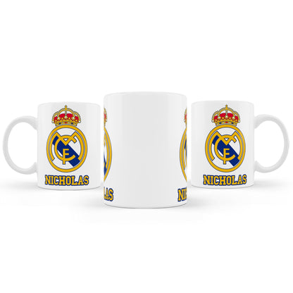 Sublimation mug with Real Madrid CF theme