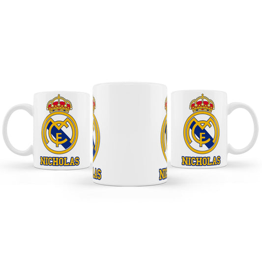 Sublimation mug with Real Madrid CF theme