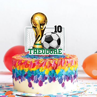 Soccer Birthday Decorations, World Cup Party Supplies, Football Themed, Messi Ronaldo Digital Template, Editable Soccer Image SVG PNG